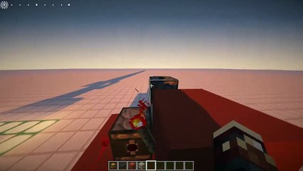 MINECRAFT TUTORIEL REDSTONE : ASCENSEUR A ITEMS 1.11