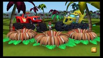 Blaze y el Monstruo de las Máquinas de Dinosaur Rescue Juego de Coches Juego de dibujos animados para los Niños