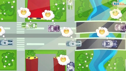 CAR for kids - Racing Cars - Colorful Race - Videos and Cartoons for children. Episode 83