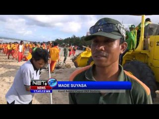 NET17 -  Sampah Kiriman di Pantai Kuta Bali