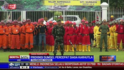 Palembang Tetapkan Status Siaga Kebakaran Hutan Meski Musim Penghujan