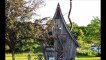 Cet artiste construit des petites maisons 100 % écologiques inspirés de contes de fées