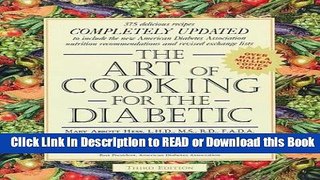 Books The Art of Cooking for the  Diabetic Free Books