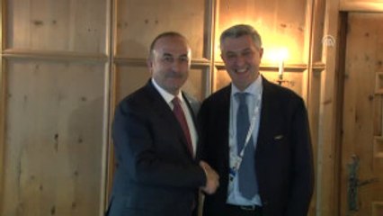 Çavuşoğlu, BM Mülteci Örgütü Yüksek Komiseri Filippo Grandi Ile Bir Araya Geldi