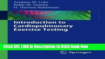 Download Introduction to Cardiopulmonary Exercise Testing Kindle