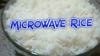 Microwave Rice