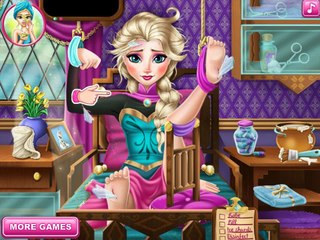 Disney Frozen Elsa Hospital Recovery Games Movie Videos