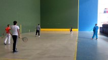 Frontenis liga juvenil Molareño vs Rivas 2ª partida video 1