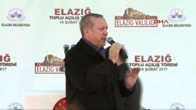 Elazığ - Cumhurbaşkanı Erdoğan, Elazığ'da Toplu Açılış Töreninde Konuştu 2