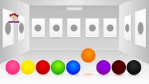 Learn Colors with Balls Animated, Teach Colours, Baby Children Kids Learning Videos by Baby Rhymes