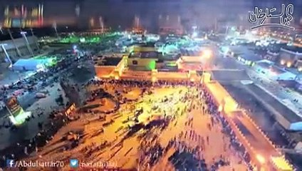 Roza rasool saw Ka Androni manzar روضہ رسول صلی اللہ علیہ ÙˆØ