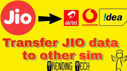 Transfer Jio Data to Other Sim Any network 1000%  Working