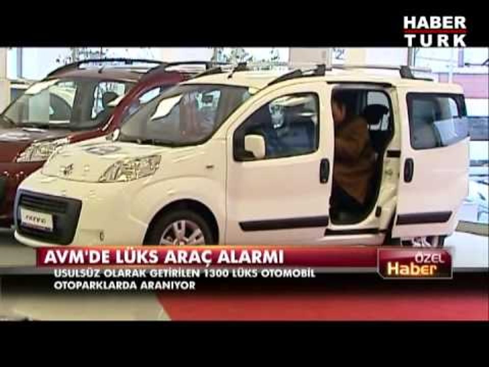 Lüks araç vurgunu
