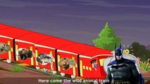 Learn The Wild Animal Train English | Famous Rhymes For Childrens | Hits Of Nursery Rhyme