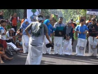 NET12 - Aneka Lomba Serukan Car Free Day Surabaya