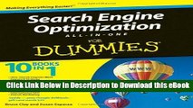 [PDF] Download Search Engine Optimization All-in-One For Dummies Full Books