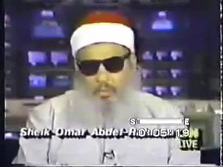 شاهد ماذا قال الشيخ عمر عبد الرحمن عن حسنى مبارك