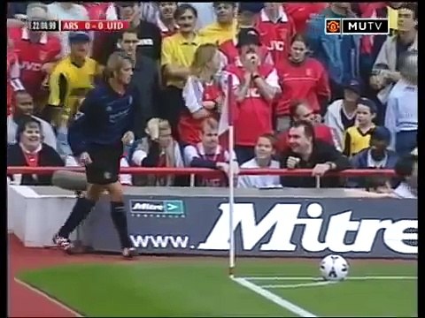 Arsenal 1-2 Manchester United 1999/2000 Premier League (Highlights)