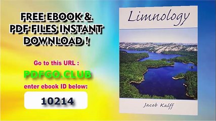 Limnology_ Inland Water Ecosystems