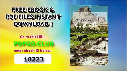 Methods in Stream Ecology