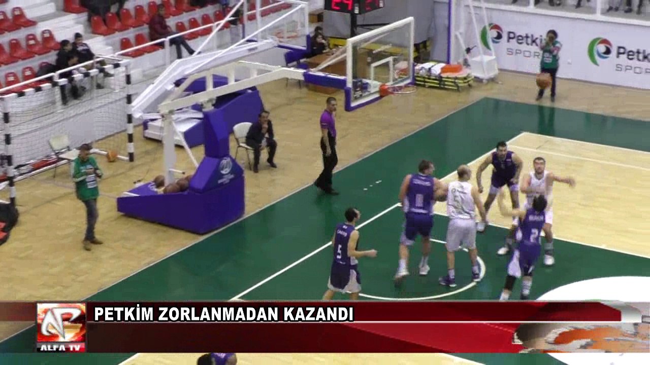 Petkim Zorlanmadan Kazandı