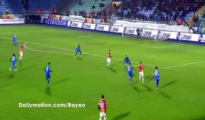 Lukas Podolski Goal HD - Rizespor 0-1 Galatasaray - 18.02.2017