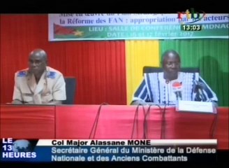 RTB - Edition de 13h du JT du Samedi 18 Fevrier 2017