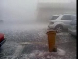 Tempete de grele sur ALBI