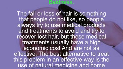 64. Say Goodbye To Baldness With This Powerful Home Remedy.