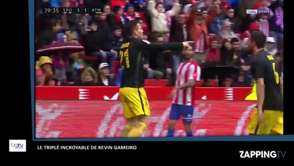 Atlético Madrid : Kevin Gameiro inscrit un triplé incroyable en 5 minutes (Vidéo)