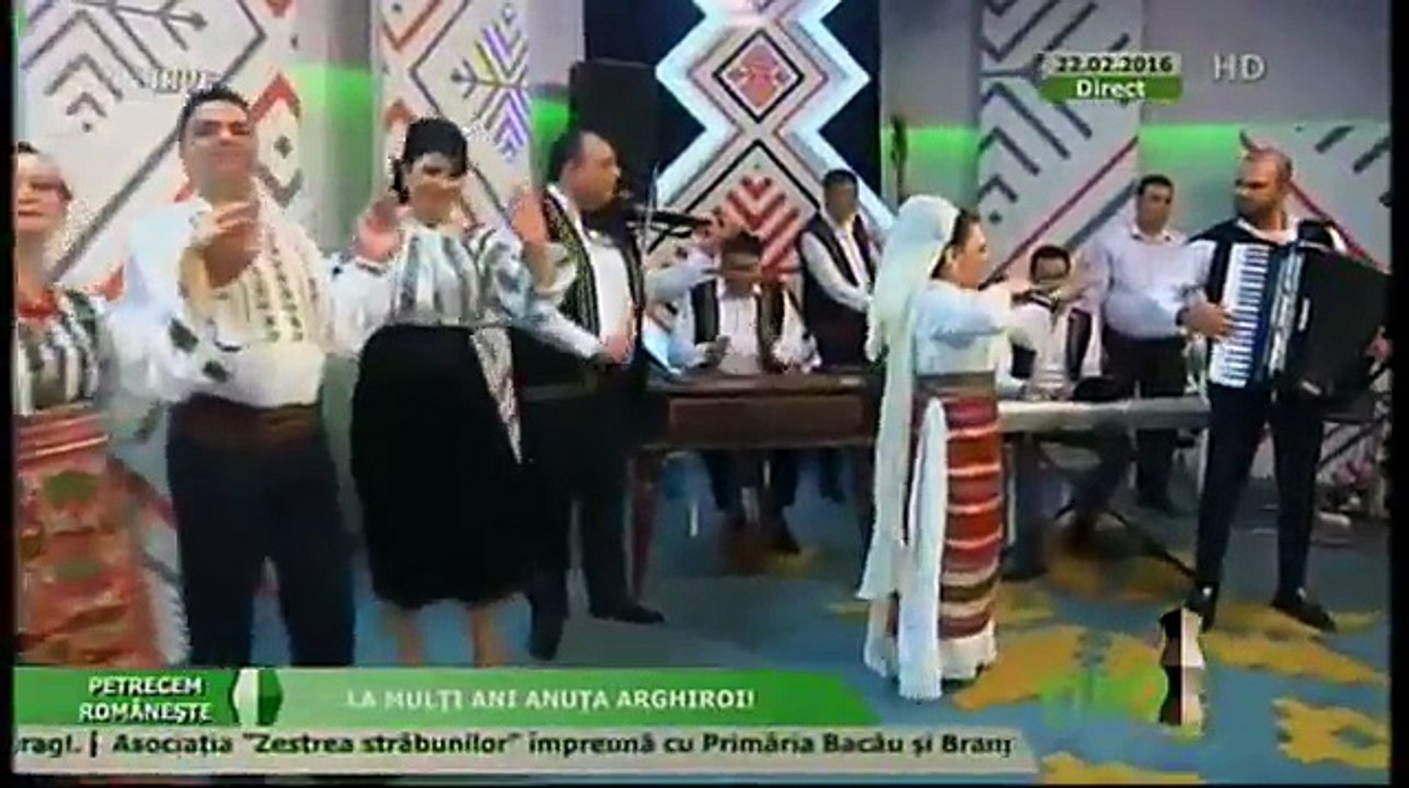 Anuta Arghiroi - Zarzarica, zarzarea (Petrecem romaneste - ETNO TV - 22.02.2016)