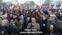 Affaire Théo: rassemblement de soutient à Paris