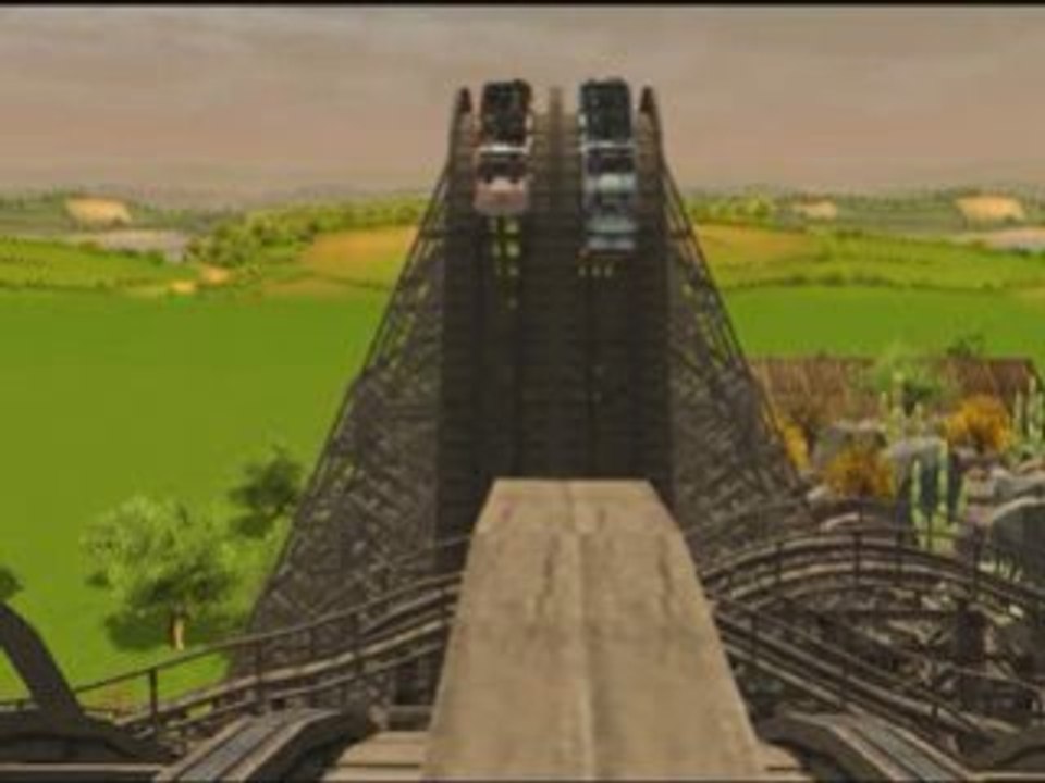 Roller coaster tycoon 3 : Bil vs baz