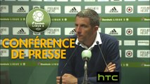 Conférence de presse Red Star  FC - RC Strasbourg Alsace (1-1) : Claude ROBIN (RED) - Thierry LAUREY (RCSA) - 2016/2017