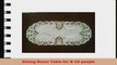 Table Runner with Ivory Lace Insets and Ivory Fabric Size 70 x 15 inches c2981281