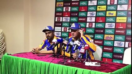 PSL 2017 Match 10- Micky Arthur Press Conference