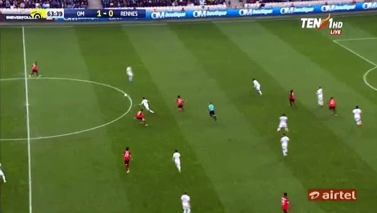 Florian Thauvin Goal HD - Olympique Marseille 2-0 Rennes - 18.02.2017 HD