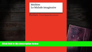 PDF  Le Malade imaginaire For Kindle