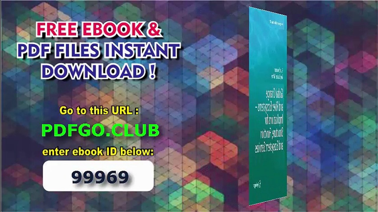 Global Change and River Ecosystems - Implications for Structure, Function and Ecosystem Services (Developments in Hydrobiology)