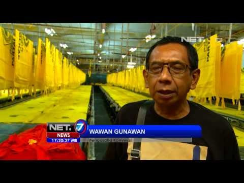 NET17 - Jelang Pemilu Pengusaha Konveksi Untung 2 Kali Lipat