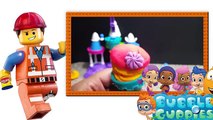 BUBBLE GUPPIES Play Doh Ice Cream Surprise Toys - LEARN COLORS NUMBERS COUNTING Nick Jr Kids
