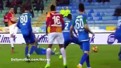 All Goals & Highlights HD - Rizespor 1-1 Galatasaray 18.02.2017 HD