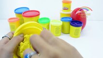 Flying Dinosaur Vs T-Rex Play Doh Surprise Toys | Fun Colors Dinosaurs Play Doh Clay Anima