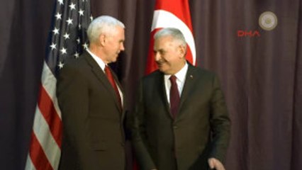 Yıldırım, ABD Başkan Yardımcısı Pence Ile Görüştü
