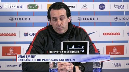 Emery veut se concentrer sur la Ligue 1 et Toulouse