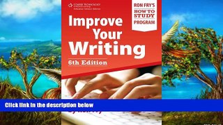 Download [PDF]  Improve Your Writing (Ron Fry s How to Study Program) Pre Order