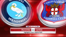 Wycombe 1-2 Carlisle