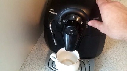 Test eines gebrauchten Saeco Kaffeevollautomaten