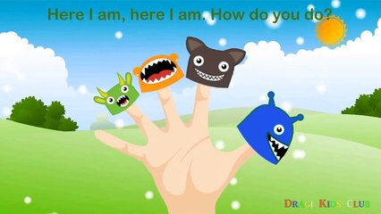 Monsters finger family | nursery rhymes | kids songs | children videos