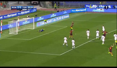 Edin Dzeko Goal HD - AS Roma 1-0 Torino - 19.02.2017